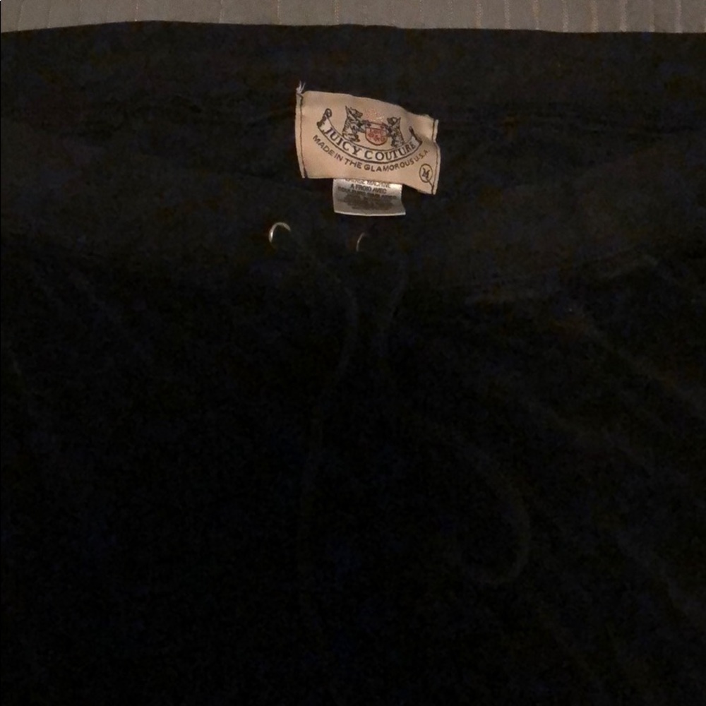 Juicy Couture Black Sweatpants